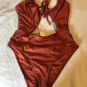 Ladies one piece swimsuit